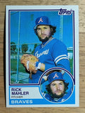 1983 Topps #76 Rick Mahler