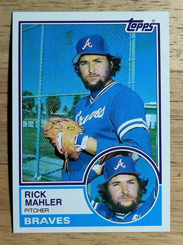 1983 Topps #76 Rick Mahler