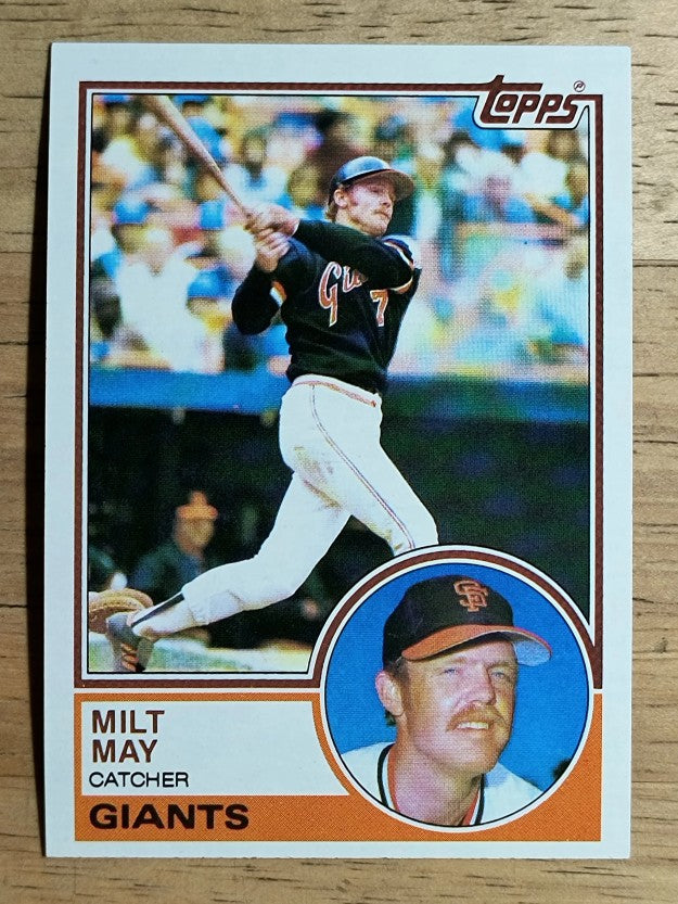 1983 Topps #84 Milt May