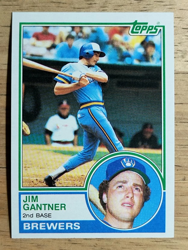 1983 Topps #88 Jim Gantner