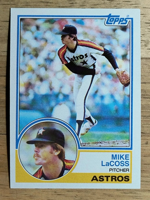 1983 Topps #92 Mike LaCoss