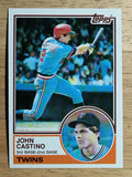 1983 Topps #93 John Castino
