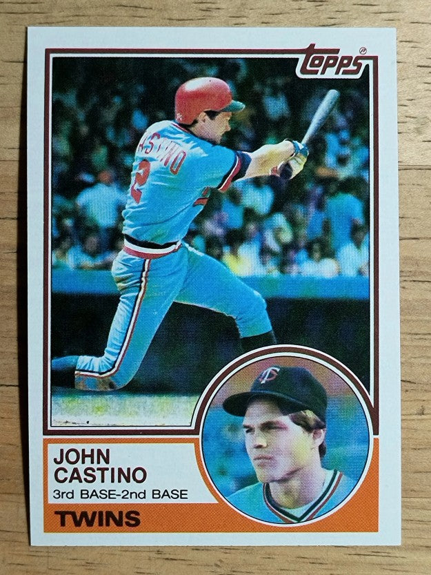 1983 Topps #93 John Castino