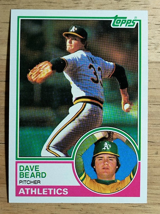 1983 Topps #102 Dave Beard