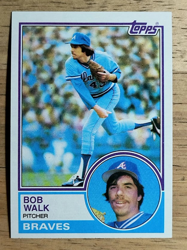 1983 Topps #104 Bob Walk