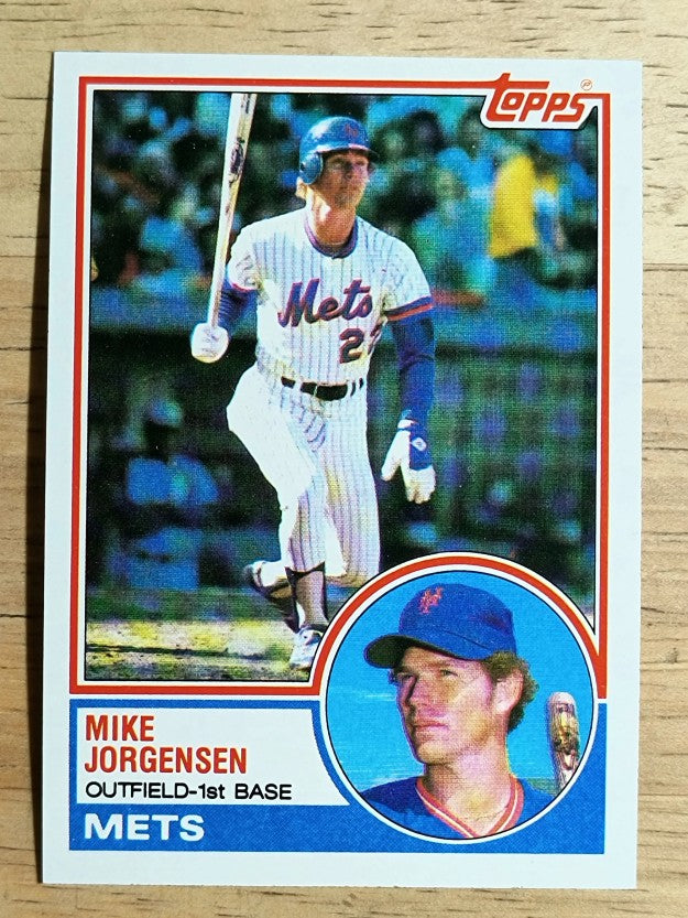 1983 Topps #107 Mike Jorgensen