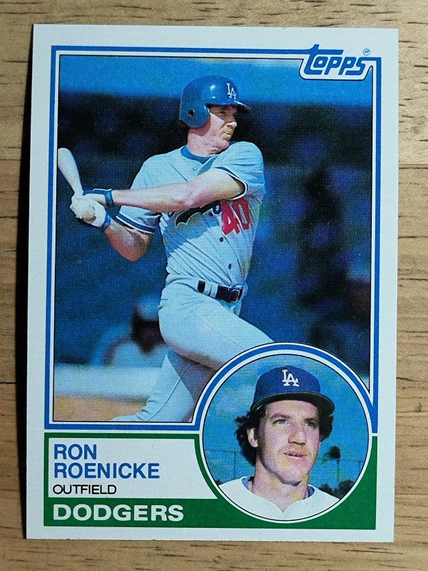 1983 Topps #113 Ron Roenicke