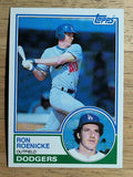 1983 Topps #113 Ron Roenicke