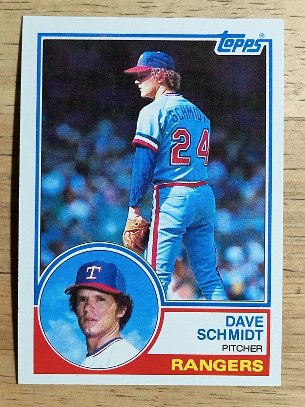 1983 Topps #116 Dave Schmidt