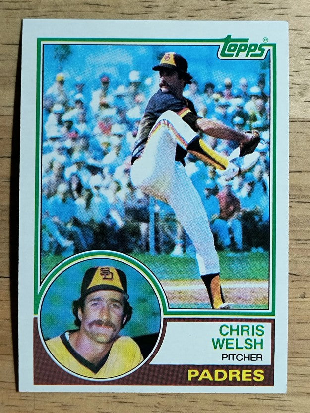 1983 Topps #118 Chris Welsh
