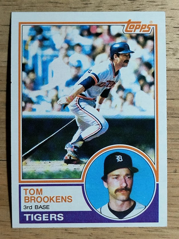 1983 Topps #119 Tom Brookens