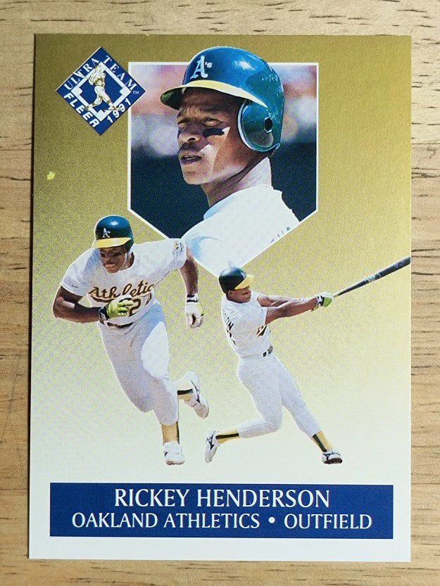1991 Ultra Gold #5 Rickey Henderson