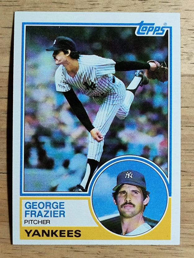 1983 Topps #123 George Frazier