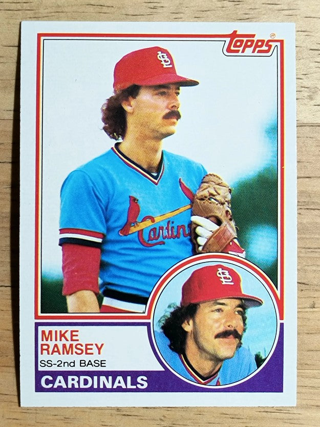 1983 Topps #128 Mike Ramsey