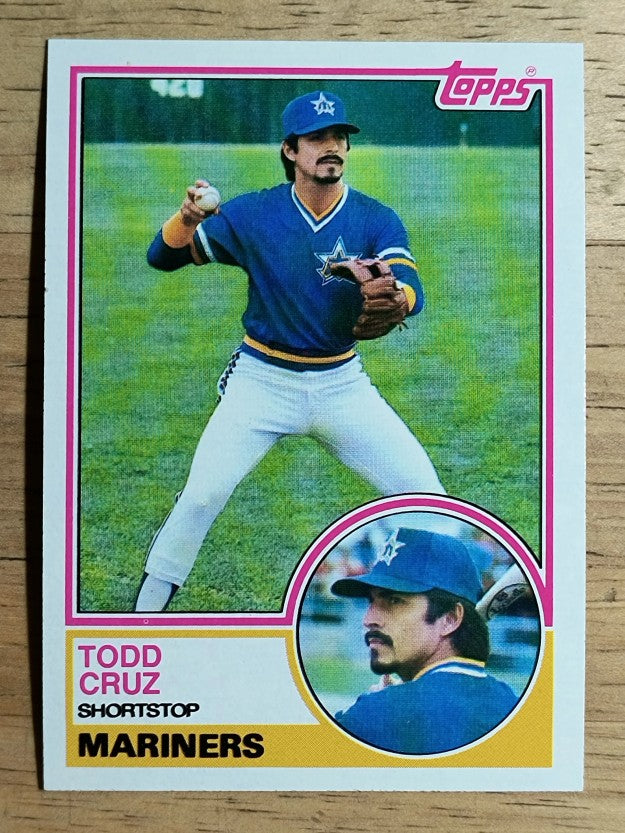 1983 Topps #132 Todd Cruz