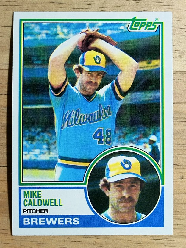 1983 Topps #142 Mike Caldwell