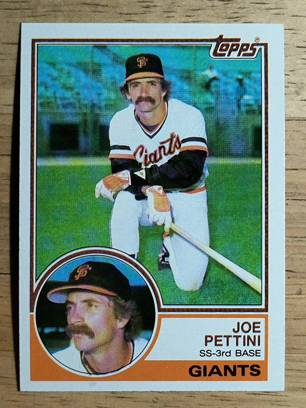 1983 Topps #143 Joe Pettini
