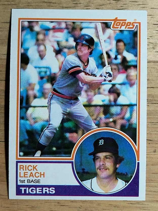 1983 Topps #147 Rick Leach