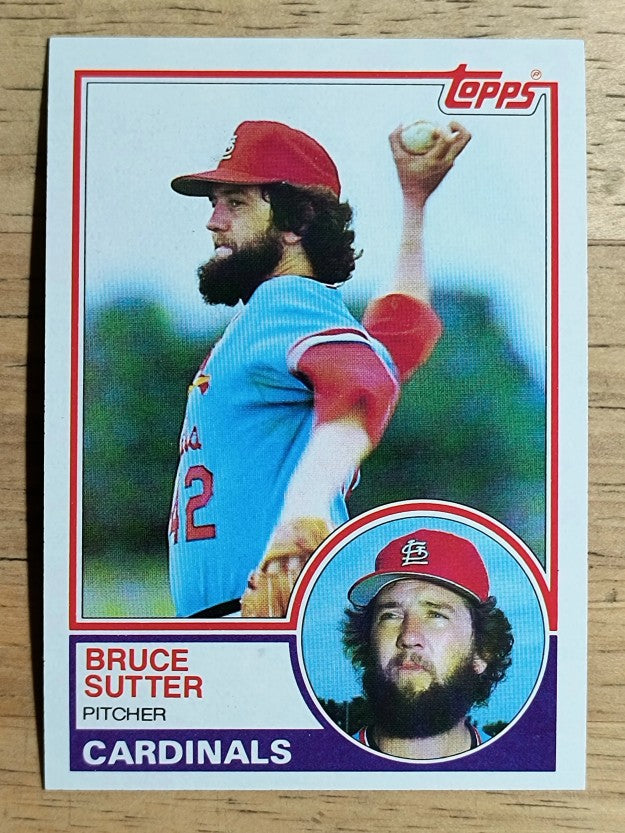 1983 Topps #150 Bruce Sutter