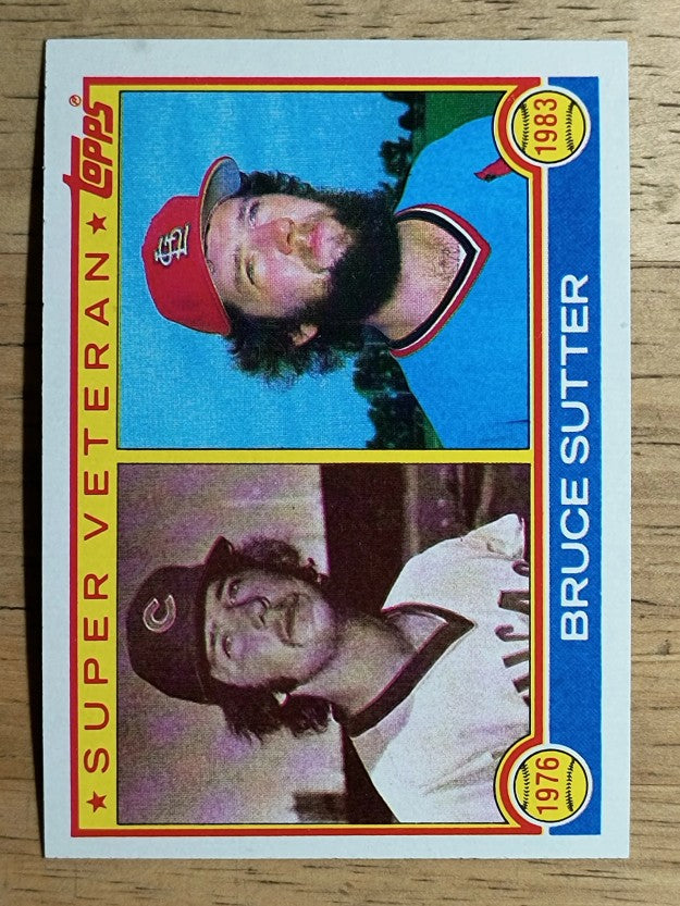 1983 Topps #151 Bruce Sutter SV