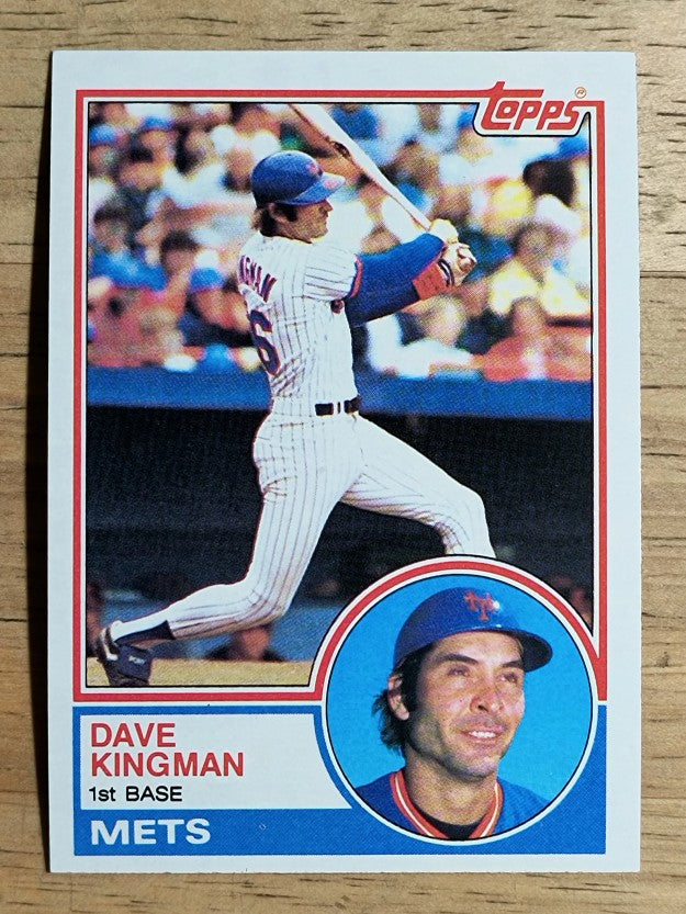 1983 Topps #160 Dave Kingman