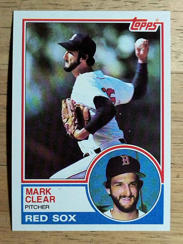 1983 Topps #162 Mark Clear