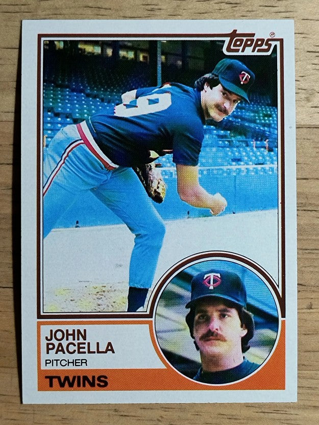 1983 Topps #166 John Pacella