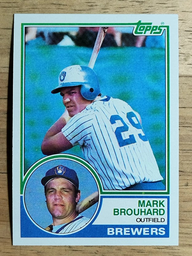 1983 Topps #167 Mark Brouhard