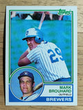 1983 Topps #167 Mark Brouhard