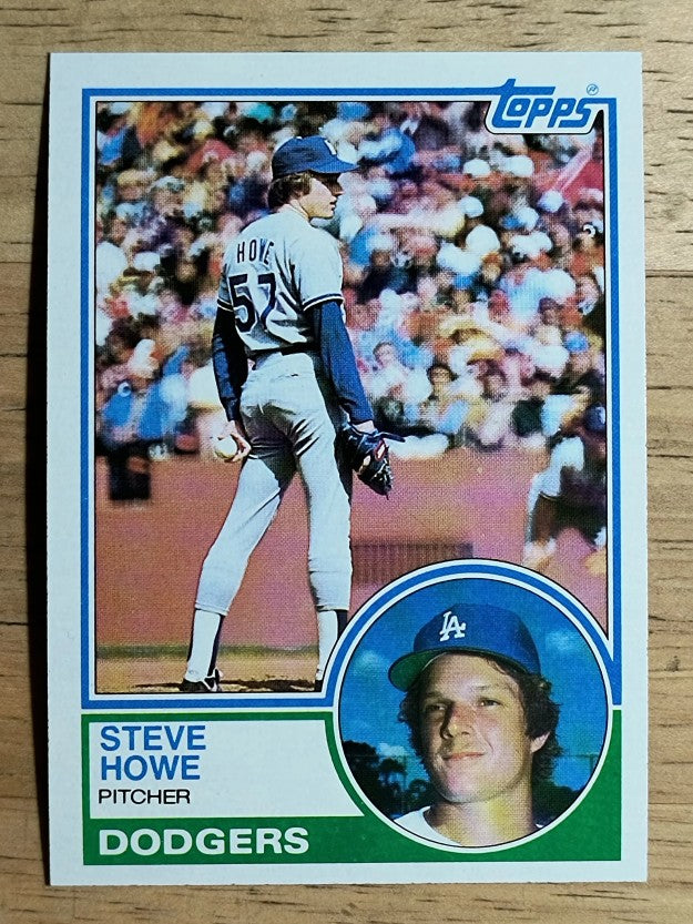1983 Topps #170 Steve Howe