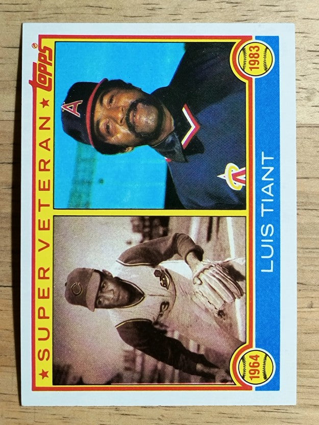1983 Topps #179 Luis Tiant SV