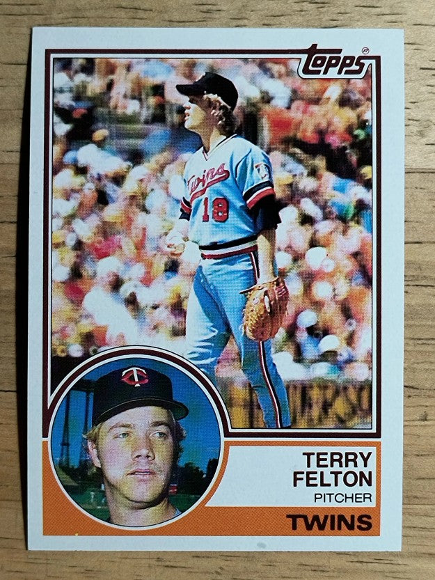 1983 Topps #181 Terry Felton