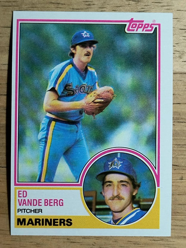 1983 Topps #183 Ed VandeBerg