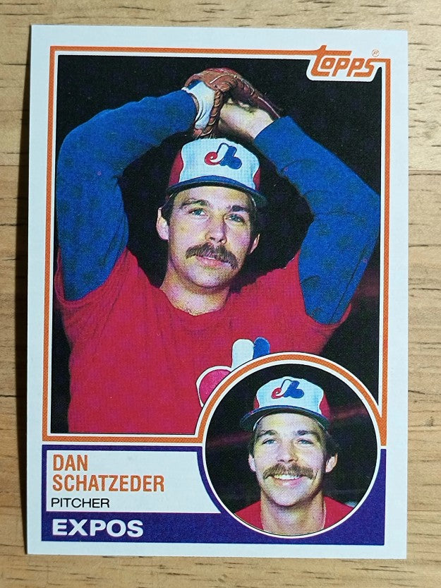 1983 Topps #189 Dan Schatzeder