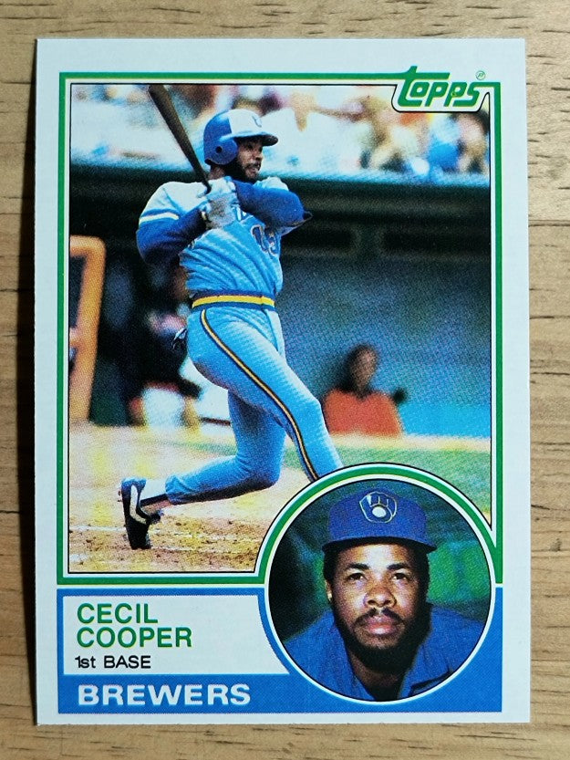 1983 Topps #190 Cecil Cooper