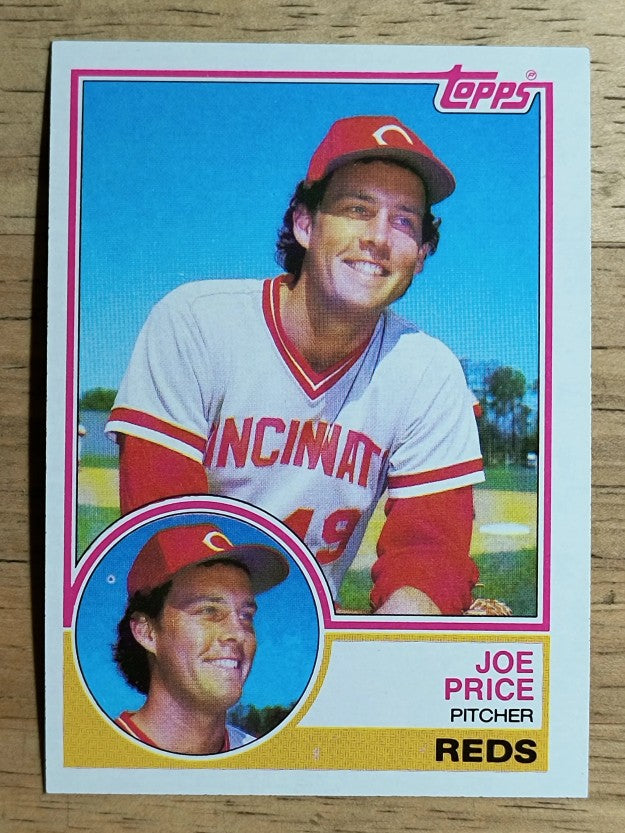 1983 Topps #191 Joe Price