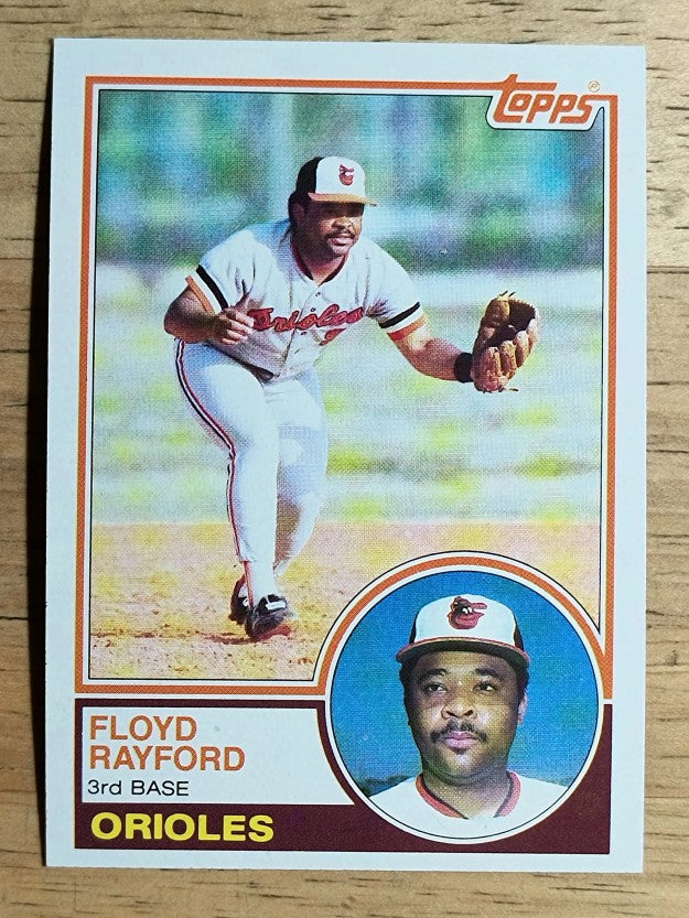 1983 Topps #192 Floyd Rayford