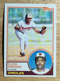 1983 Topps #192 Floyd Rayford