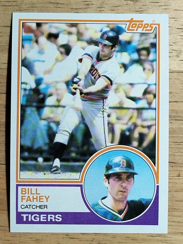 1983 Topps #196 Bill Fahey