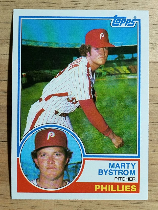1983 Topps #199 Marty Bystrom