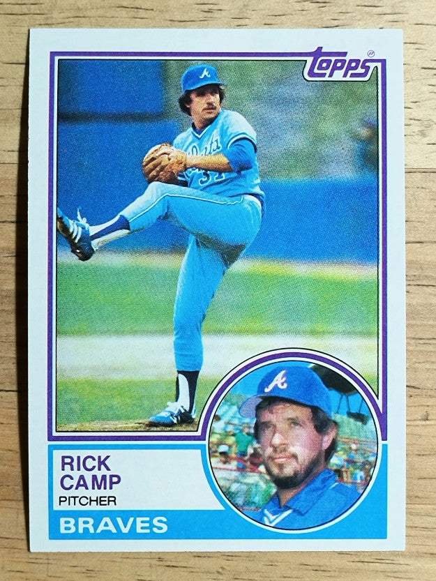 1983 Topps #207 Rick Camp