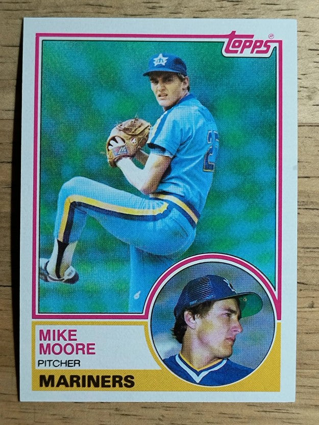 1983 Topps #209 Mike Moore RC
