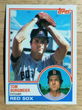 1983 Topps #213 Tom Burgmeier