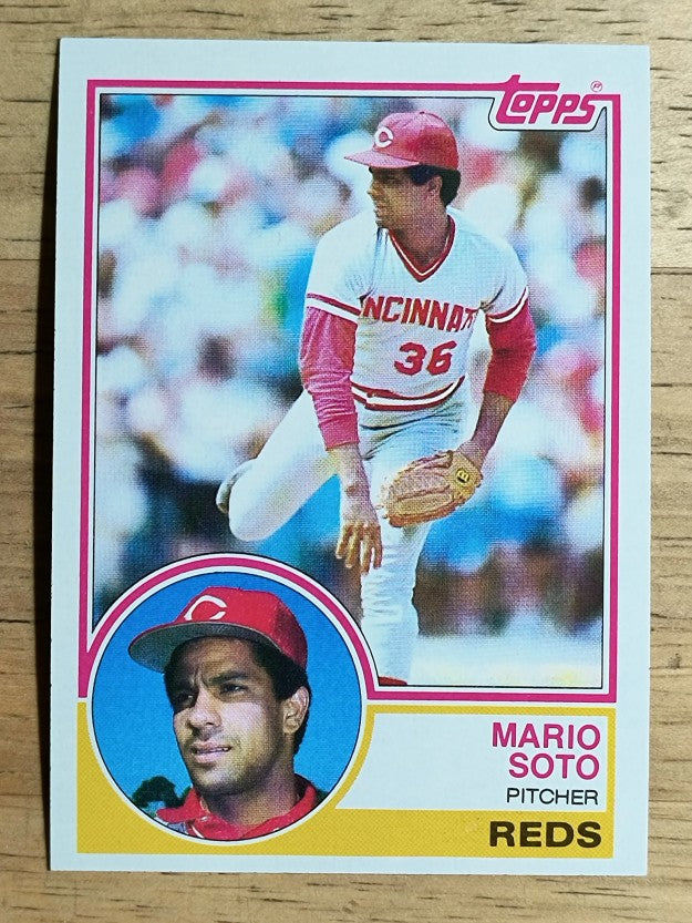 1983 Topps #215 Mario Soto