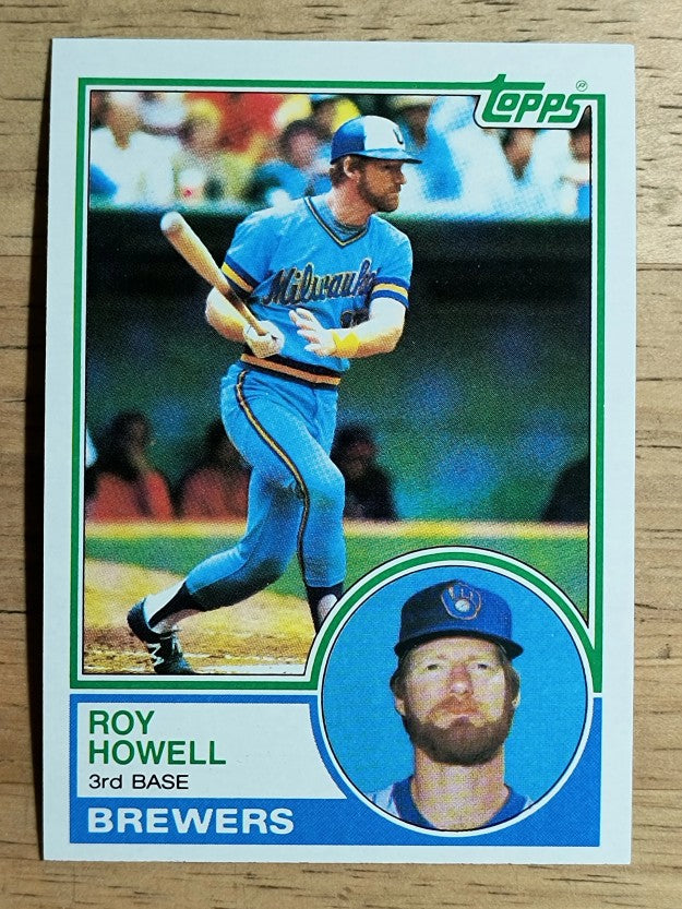 1983 Topps #218 Roy Howell
