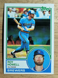 1983 Topps #218 Roy Howell