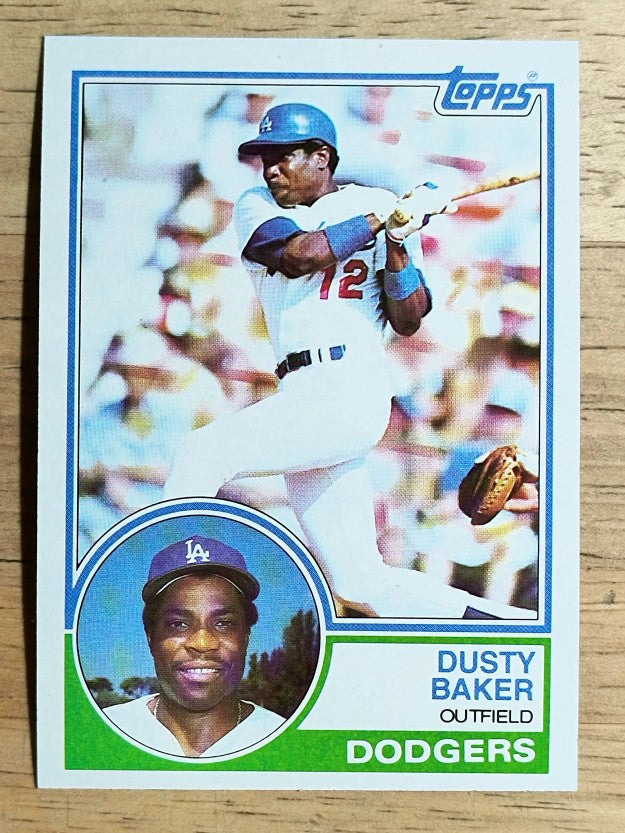 1983 Topps #220 Dusty Baker