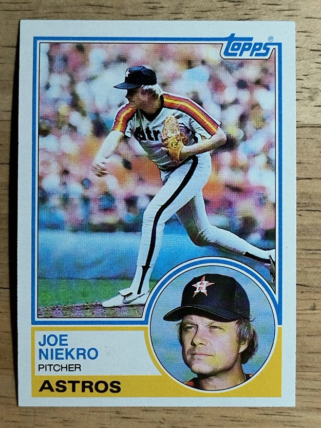 1983 Topps #221 Joe Niekro