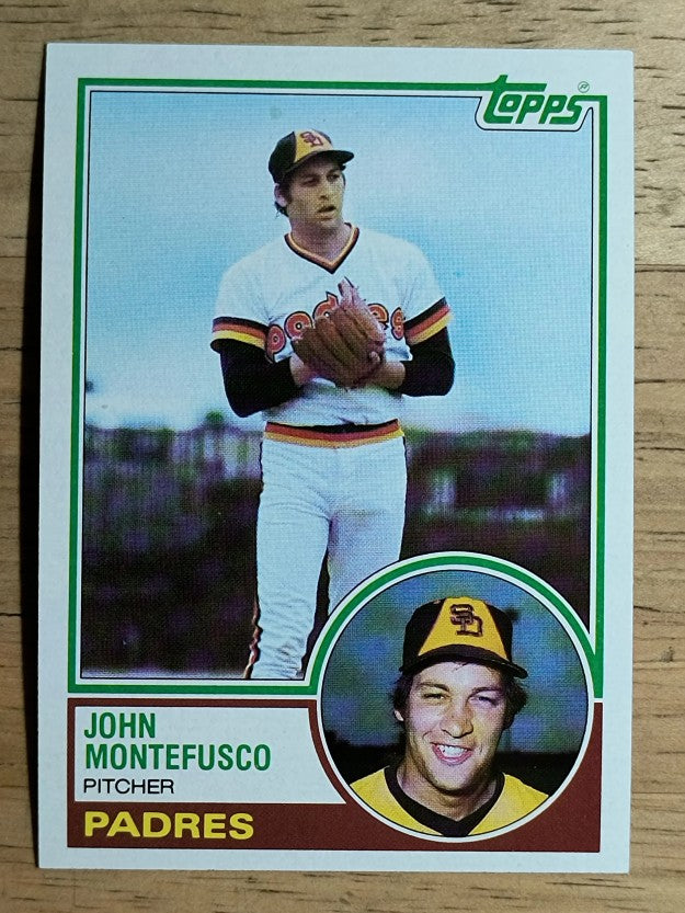 1983 Topps #223 John Montefusco