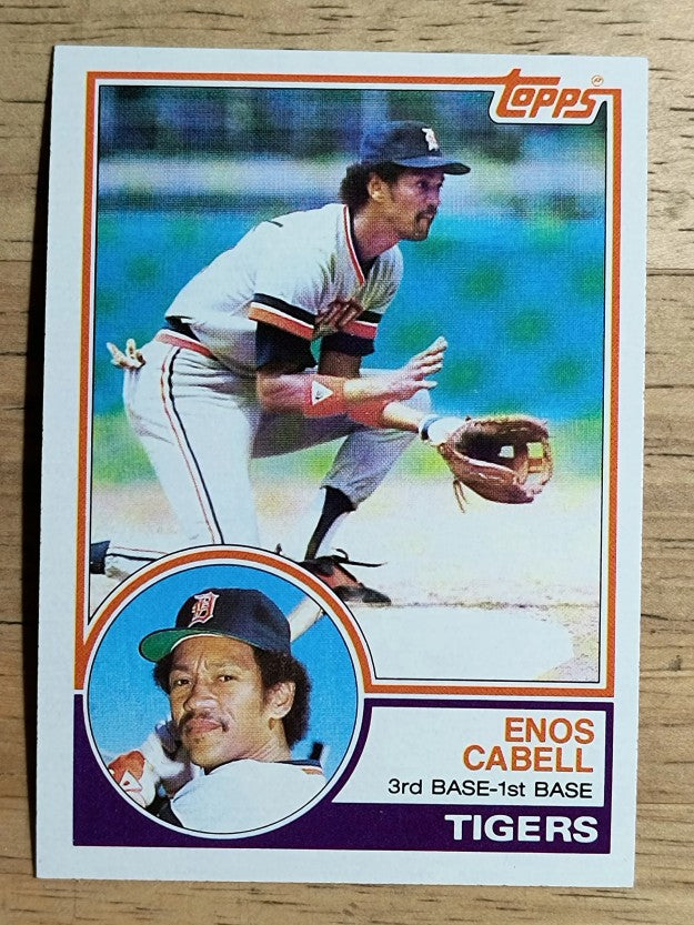 1983 Topps #225 Enos Cabell